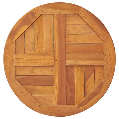 Bordplate heltre teak 2,5 cm 80 cm